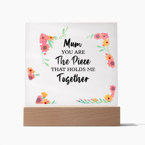 Mum You Are The Piece-Jewelry-Wooden Base-1-Chic Pop