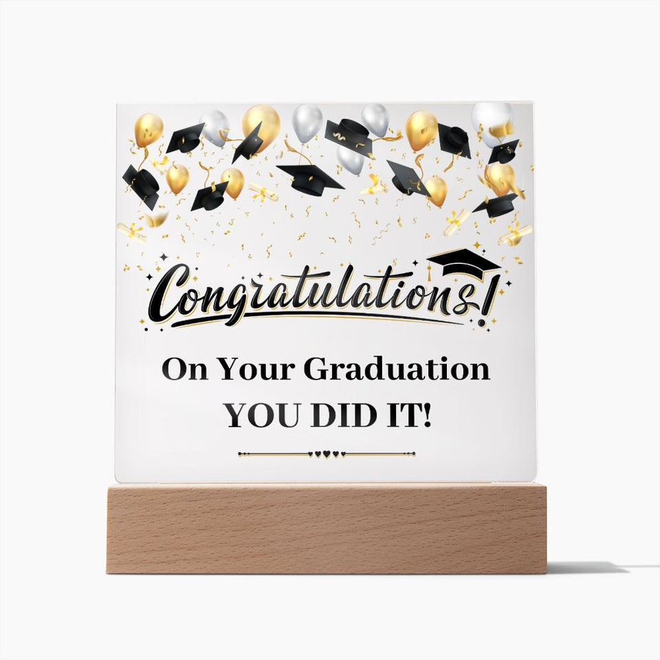 Congratulation On Your Graduation-Jewelry-Wooden Base-1-Chic Pop