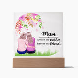 Mum Always My Mother-Jewelry-Wooden Base-1-Chic Pop