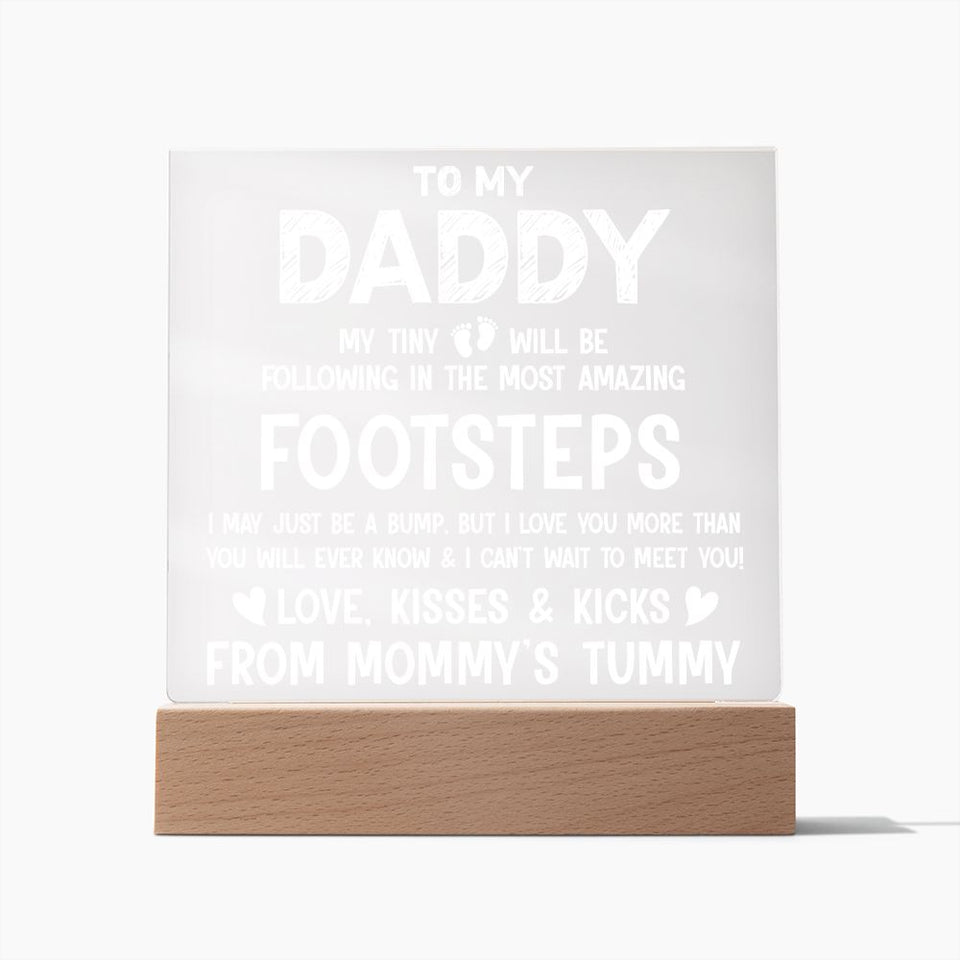 To My Daddy-Jewelry-Wooden Base-1-Chic Pop