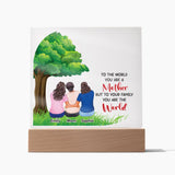 To The World You Are A Mother-Jewelry-Wooden Base-1-Chic Pop