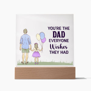 You're The Dad Everyone Wishes They Had-Jewelry-Wooden Base-1-Chic Pop