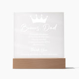 Bonus Dad You Mde The Choice-Jewelry-Wooden Base-1-Chic Pop