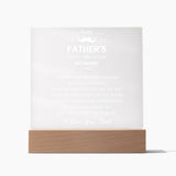 I admire your strength, courage, Acrylic Square Template-Jewelry-Wooden Base-1-Chic Pop