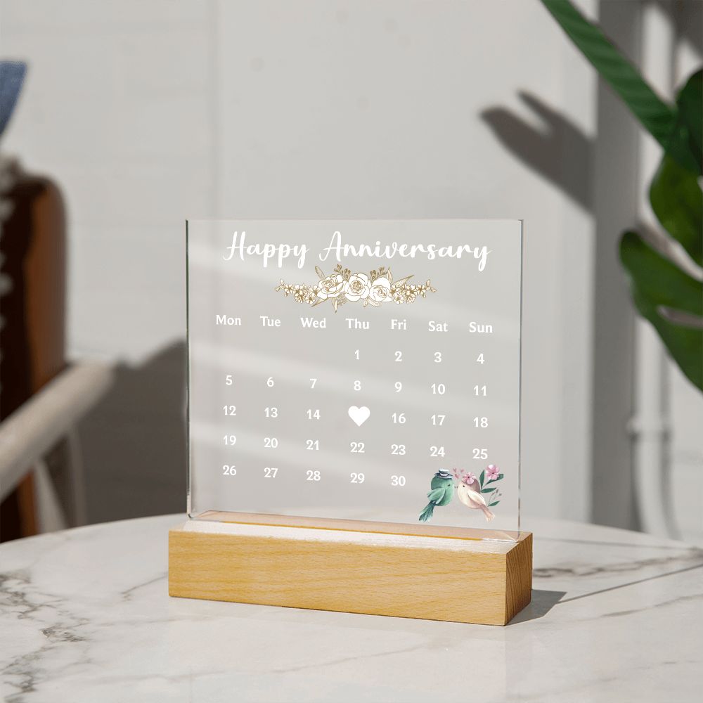 Happy Anniversary-Jewelry-Wooden Base-2-Chic Pop