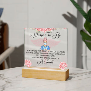 Nurse to be-Jewelry-Wooden Base-2-Chic Pop