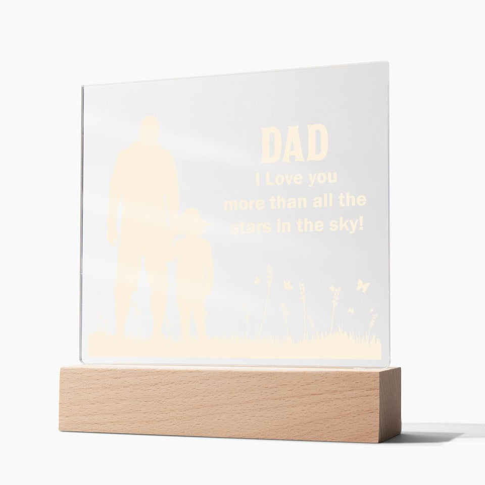 Dad I Love You more Than All-Jewelry-Wooden Base-7-Chic Pop