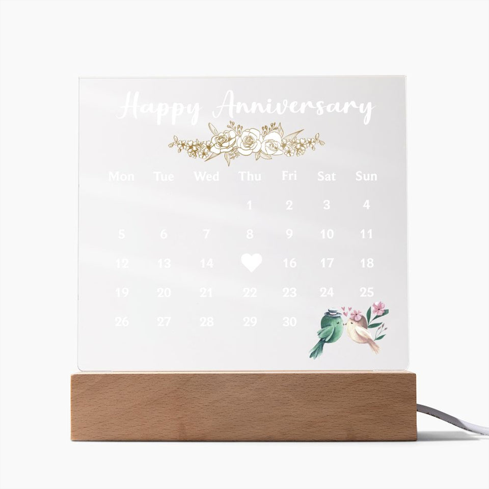 Happy Anniversary-Jewelry-Wooden Base-3-Chic Pop