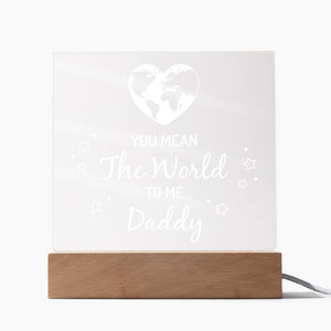 You Mean The World To Me Daddy-Jewelry-Wooden Base-3-Chic Pop