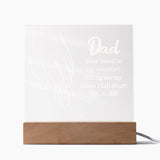 Dad Your Hand Is My Comfort-Jewelry-Wooden Base-3-Chic Pop