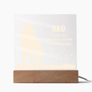 Dad I Love You more Than All-Jewelry-Wooden Base-3-Chic Pop