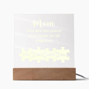 Mom You Are The Piece-Jewelry-Wooden Base-3-Chic Pop