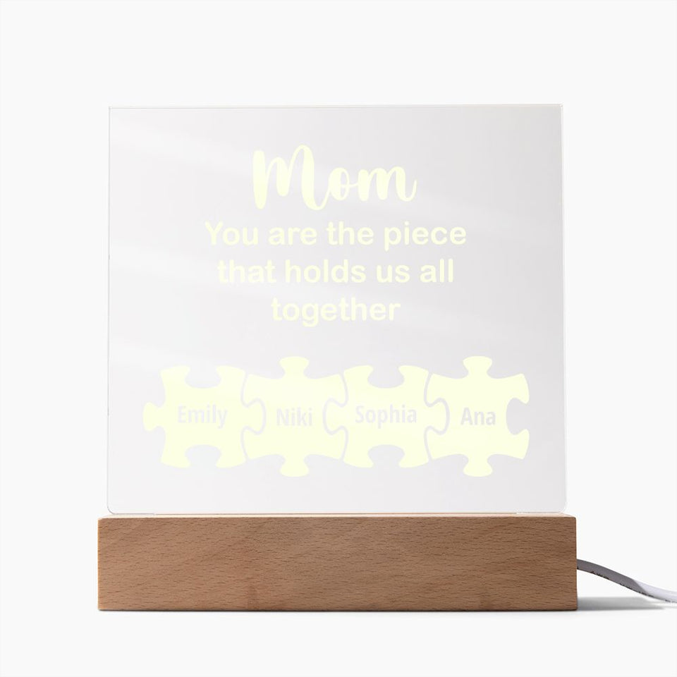 Mom You Are The Piece-Jewelry-Wooden Base-3-Chic Pop