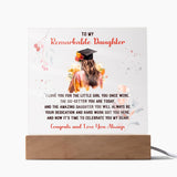 To My Remarkable Daughter I love you for the little girl you once were-Jewelry-Wooden Base-3-Chic Pop