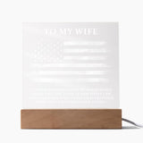 Military Wife-Jewelry-Wooden Base-3-Chic Pop