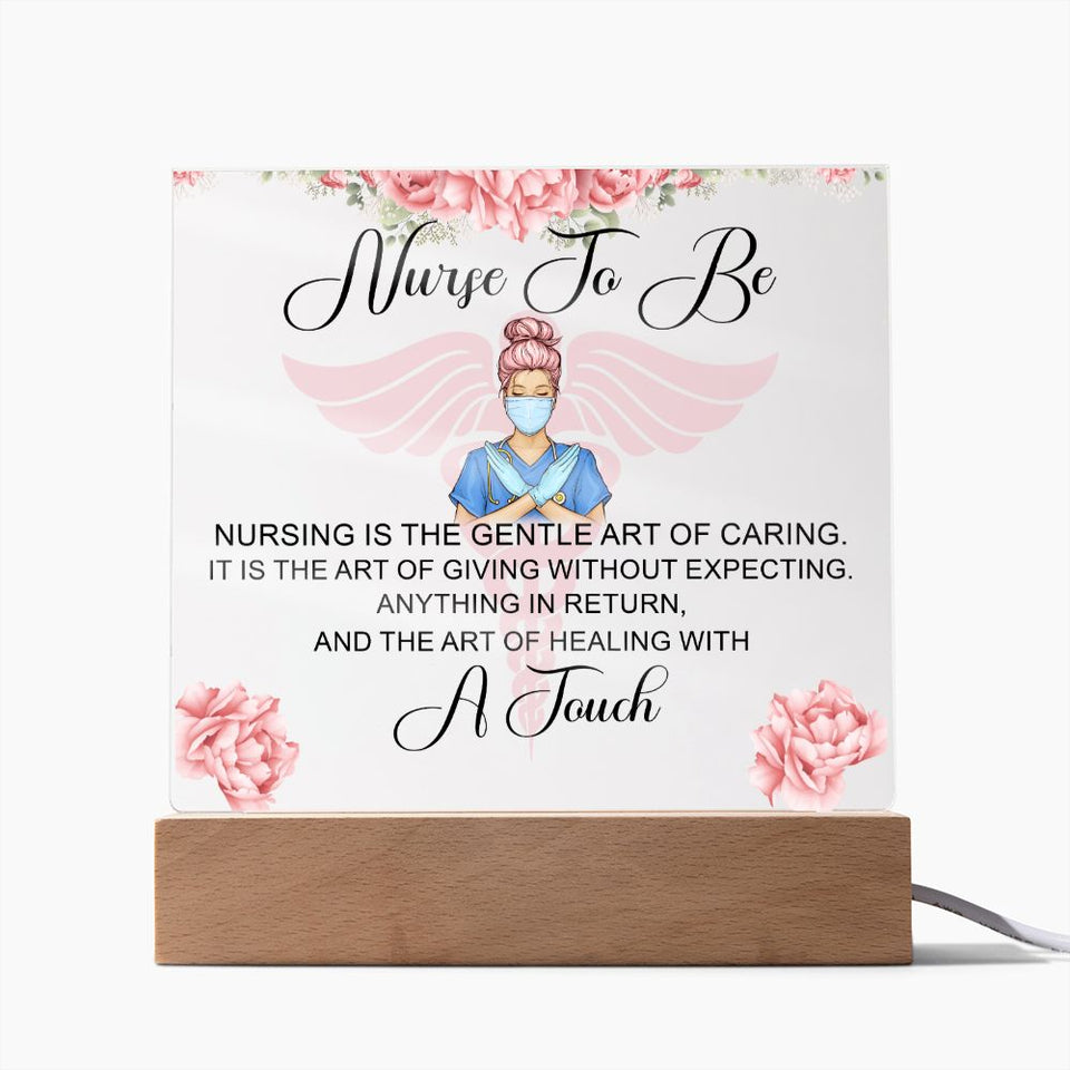 Nurse to be-Jewelry-Wooden Base-3-Chic Pop