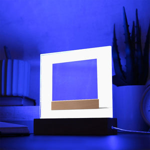 Acrylic Square Template-Jewelry-Acrylic Square with LED Base-4-Chic Pop