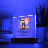 I Never Want-Jewelry-Acrylic Square with LED Base-4-Chic Pop