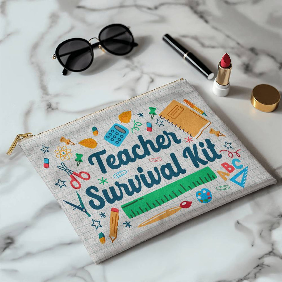 Teacher Survival Kit Large-Jewelry-Natural Zipper-7-Chic Pop