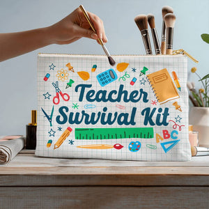 Teacher Survival Kit Large-Jewelry-Natural Zipper-9-Chic Pop