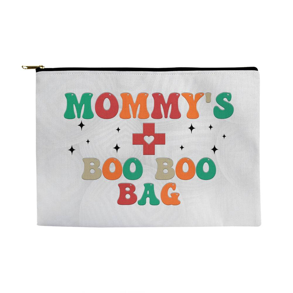 Mommy's boo boo bag Large-Jewelry-Black Zipper-3-Chic Pop