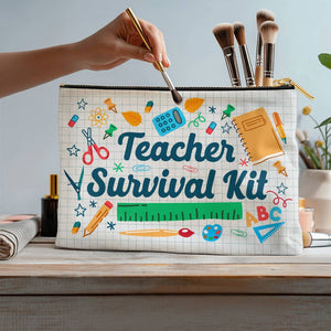 Teacher Survival Kit Large-Jewelry-Natural Zipper-16-Chic Pop