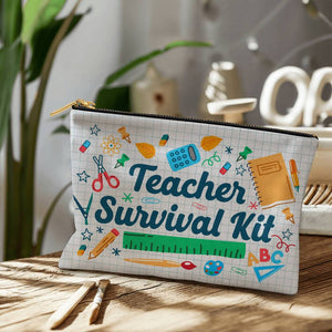 Teacher Survival Kit Large-Jewelry-Natural Zipper-17-Chic Pop