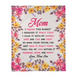 Mom I Hugged This Blanket-Jewelry-30" x 40"-1-Chic Pop