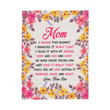 Mom I Hugged This Blanket-Jewelry-60" x 80"-3-Chic Pop