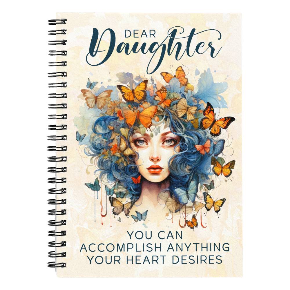 Spiral Notebook - For Daughter-Jewelry-Ruled Line Paper-1-Chic Pop