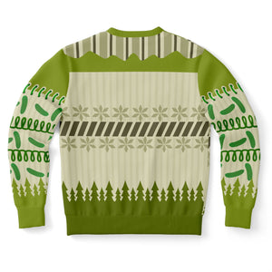 Tickle My Pickle Holiday-Athletic Sweatshirt - AOP-XS-12-Chic Pop