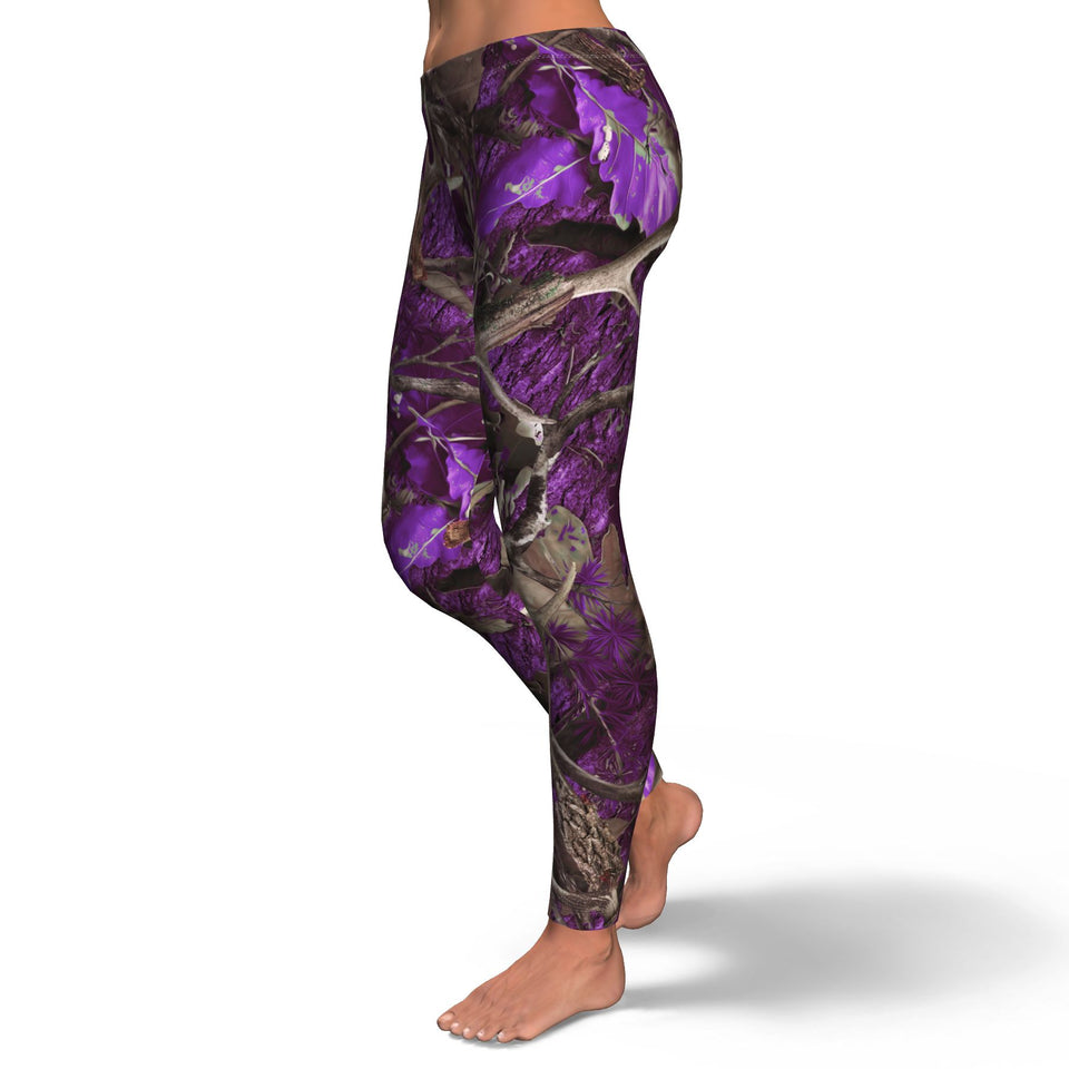 Purple Hunting-Leggings-XS-4-Chic Pop