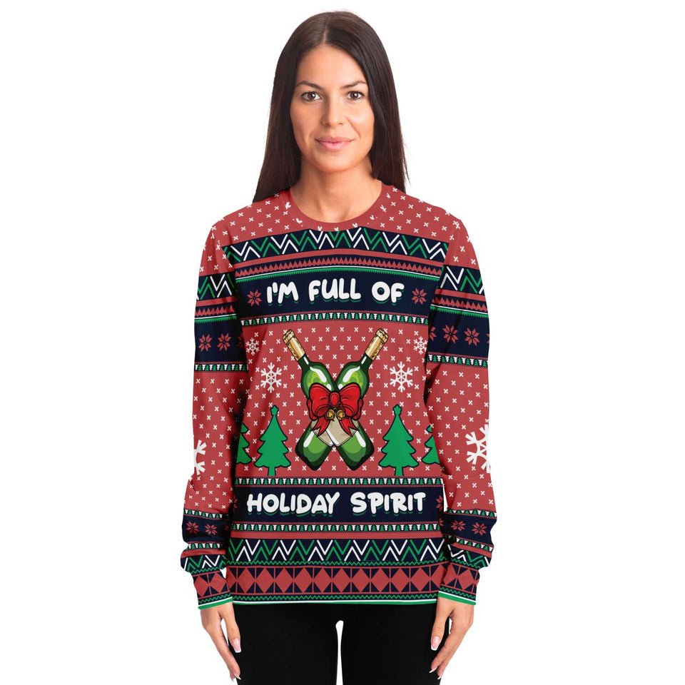 Holiday Spirit-Fashion Sweatshirt - AOP-XS-7-Chic Pop