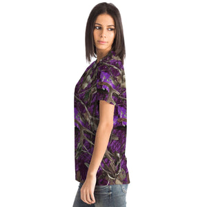 Camo Purple-T-shirt-XS-5-Chic Pop