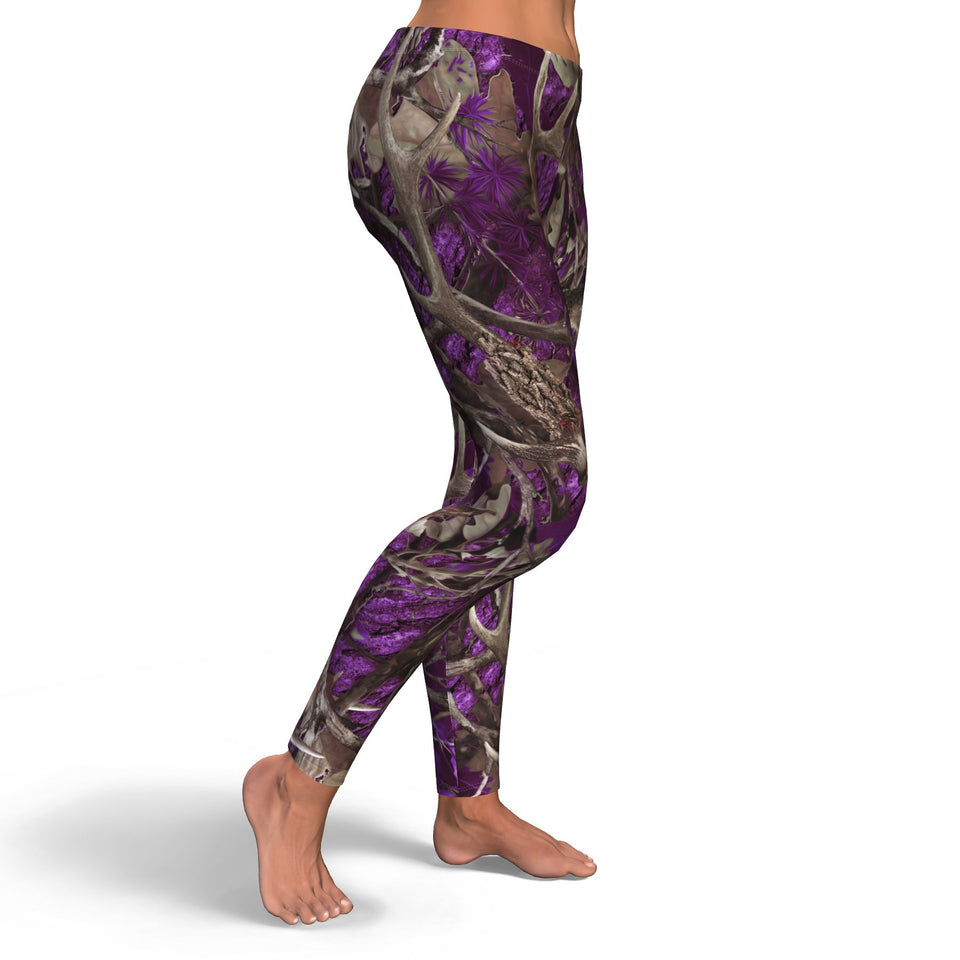 Purple Hunting-Leggings-XS-3-Chic Pop