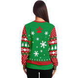 Candy Cane-Fashion Sweatshirt - AOP-XS-8-Chic Pop