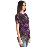 Camo Purple-T-shirt-XS-4-Chic Pop