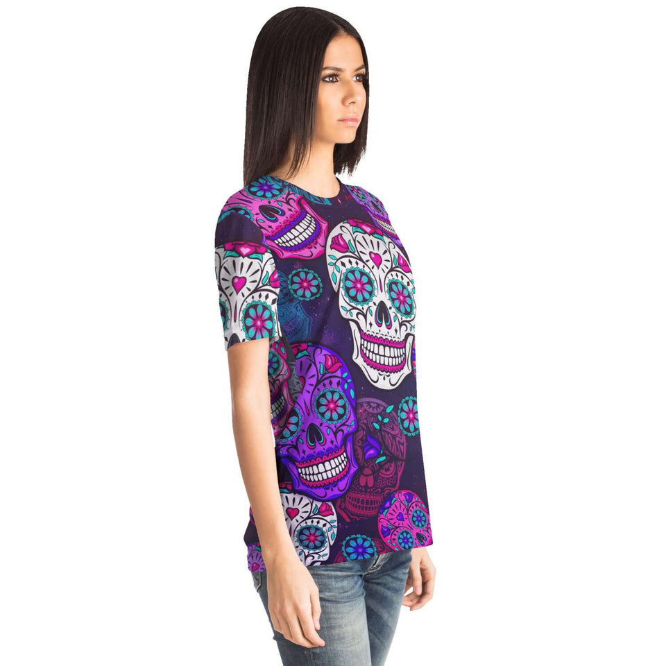 Sugar Skull-T-shirt-XS-4-Chic Pop