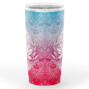 Mandala Elephant-20oz Tumbler - AOP-20oz-4-Chic Pop