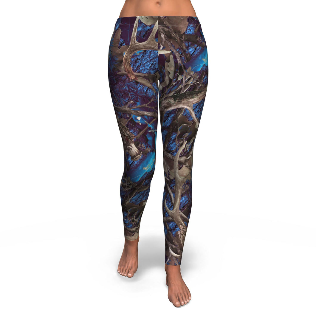 Turquoise Hunting-Leggings-XS-1-Chic Pop