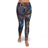 Turquoise Hunting-Leggings-XS-1-Chic Pop