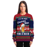 Wonderful time for a beer-Fashion Sweatshirt - AOP-XS-5-Chic Pop