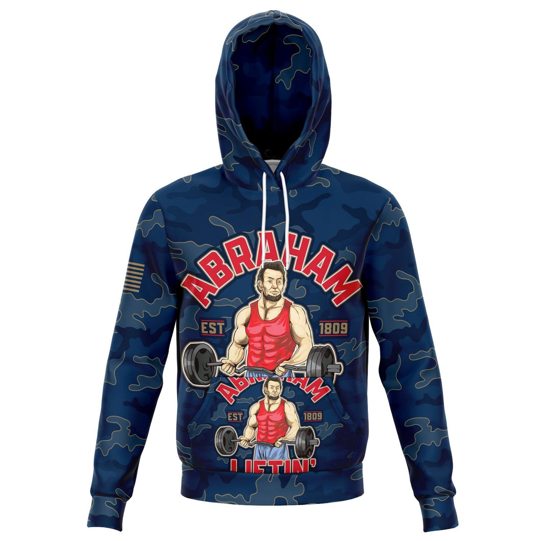 Abraham Liftin'-Fashion Hoodie - AOP-XS-1-Chic Pop