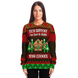 Tech Support-Fashion Sweatshirt - AOP-XS-7-Chic Pop