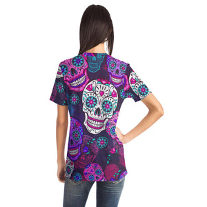 Sugar Skull-T-shirt-XS-3-Chic Pop