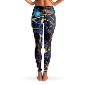 Turquoise Hunting - Mesh Pocket Legging All Over Print-Mesh Pocket Legging - AOP-XS-9-Chic Pop