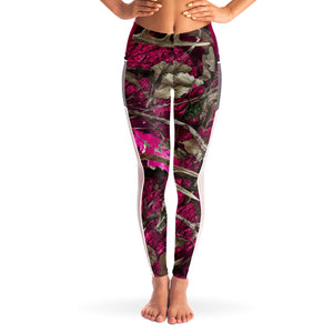 Pink Hunting - Mesh Pocket Legging All Over Print-Mesh Pocket Legging - AOP-XS-1-Chic Pop