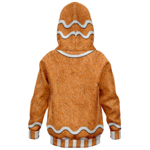 Gingerbread Kids Hoodie-Fashion Kids Hoodie - AOP-XXS - 1/2 Years-4-Chic Pop