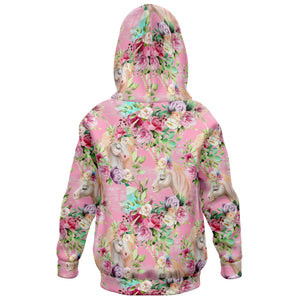 Watercolor Unicorn Kids Hoodie-Fashion Kids Hoodie - AOP-XXS - 1/2 Years-4-Chic Pop