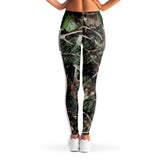 Green Hunting - Mesh Pocket Legging All Over Print-Mesh Pocket Legging - AOP-XS-6-Chic Pop